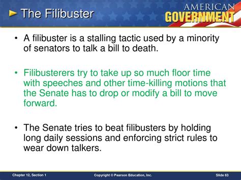 Filibuster: A Critical Examination of Senate Stalling