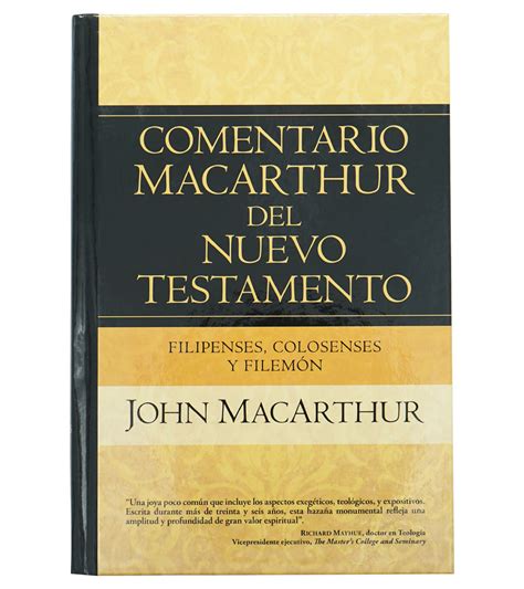 Filipenses Colosenses y Filemón Comentario MacArthur del NT Spanish Edition Epub