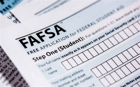Fill out the FAFSA: