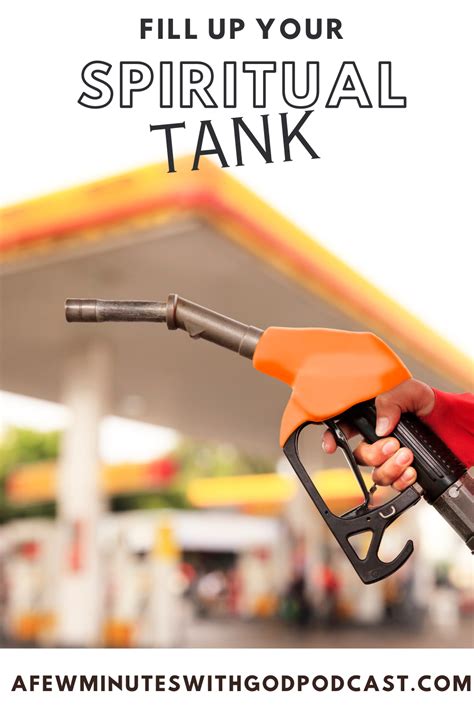 Fill up your tank when it's low.