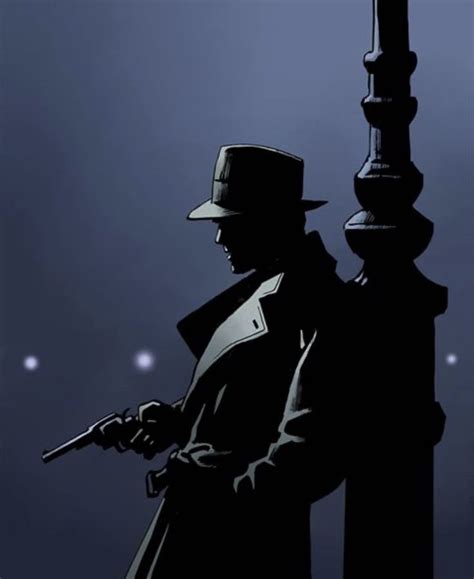 Film Noir-Style Art Comic: A Dive into the Shadows