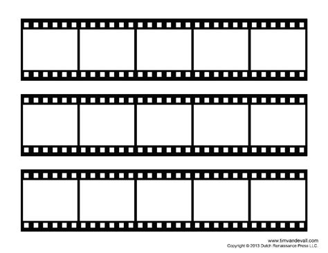 Film Reel Template