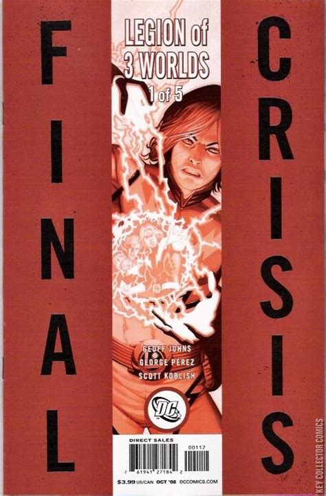 Final Crisis Legion of 3 Worlds 1 2nd Printing Book One Volume 2 Reader