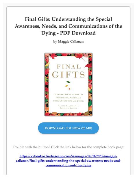 Final Gifts Understanding Awareness Communications Doc