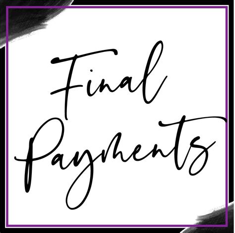 Final Payments PDF