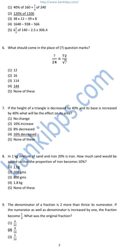 Finance Aptitude Test Questions And Answers PDF