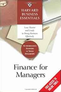 Finance for Managers Illustrated edition Doc
