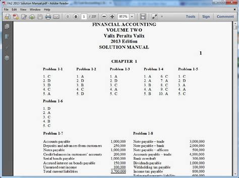 Financial Accounting 1 2013 Edition Valix Solution Epub