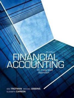 Financial Accounting 5th Edition Trotman Solution PDF