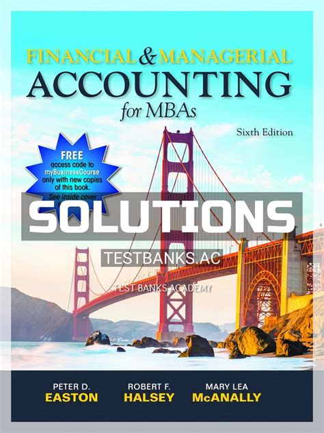 Financial Accounting For Mbas Solution Epub