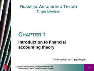 Financial Accounting Theory Craig Answers Reader