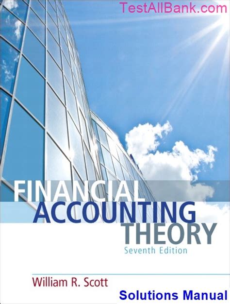 Financial Accounting Theory Scott Solutions Epub