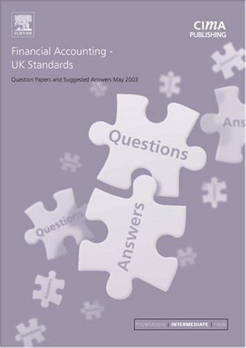 Financial Accounting UK Standards May 2003 Exam Questions and Answers Kindle Editon