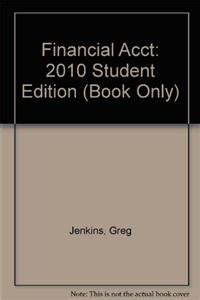 Financial Acct 2010 Godwin Answers Kindle Editon