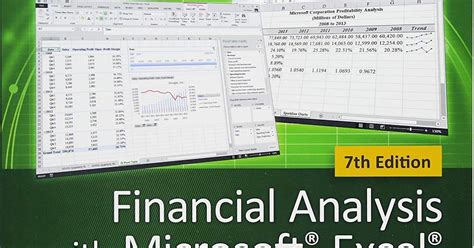 Financial Analysis With Microsoft Excel Answer Key Kindle Editon