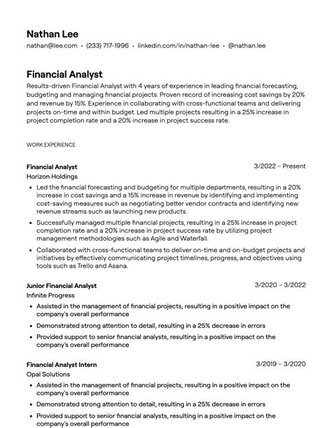 Financial Analyst Resume Examples That Will Impress Hiring Managers