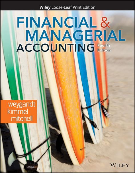 Financial And Managerial Accounting Weygandt 1e Answers Doc
