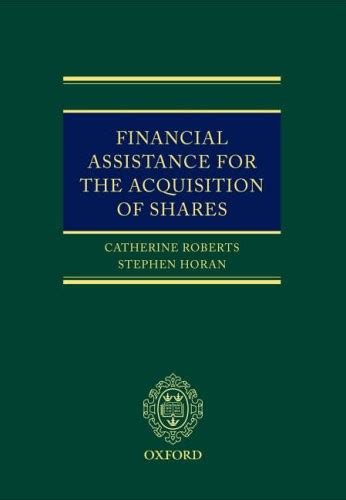 Financial Assistance for the Acquisition of Shares Epub