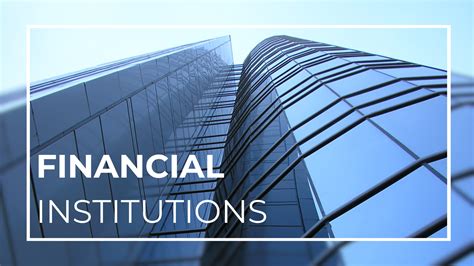 Financial Institutions Kindle Editon