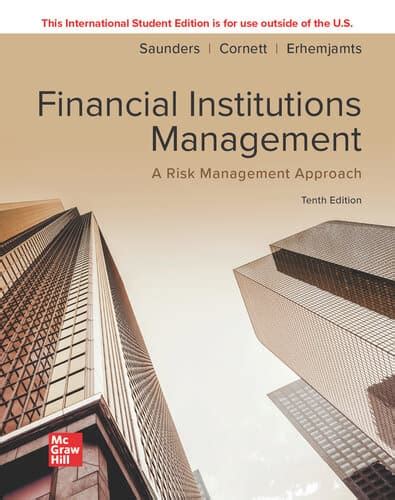 Financial Institutions Management A Risk Ebook Kindle Editon