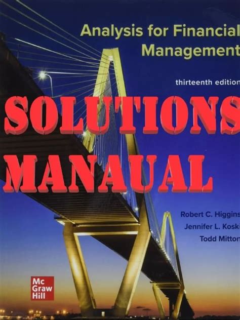 Financial Management 13th Edition Problem Solutions Epub