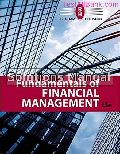 Financial Management Brigham Solutions Epub