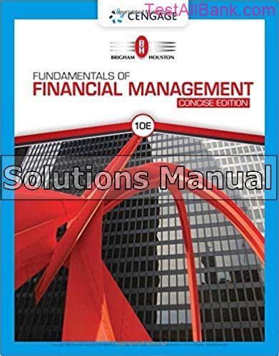 Financial Management Solutions By Brigham 10th Edition Reader