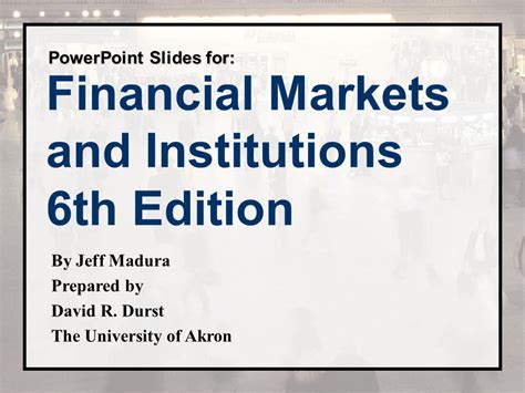 Financial Markets And Institutions 6th Edition Answers Epub