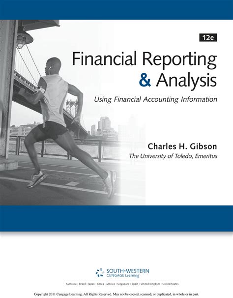 Financial Reporting Analysis 12th Edition Chapter 9 Solutions Epub