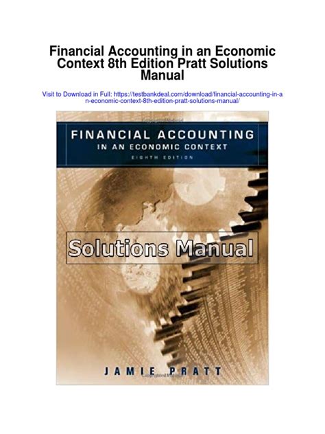 Financial accounting in an economic context 8th edition pdf Ebook Reader