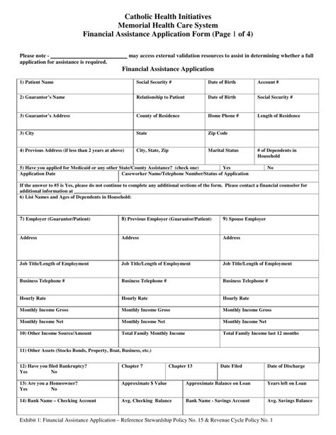 Financial aid application assistance: