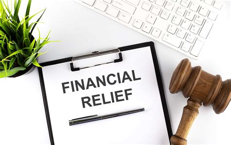 Financial relief: