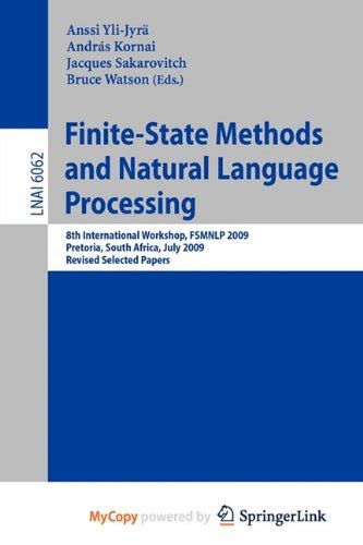 Finate-State Methods and Natural Language Processing 8th International Workshop Doc