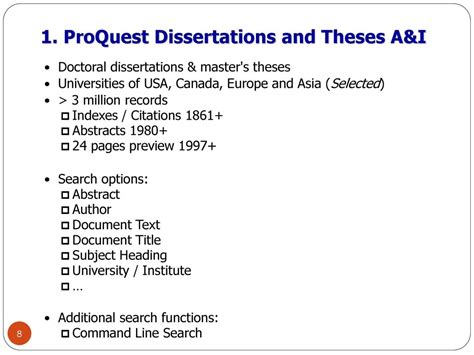 Find Dissertations at Pace University