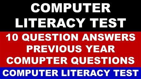 Find Test Answers Computer Literacy 101 Reader