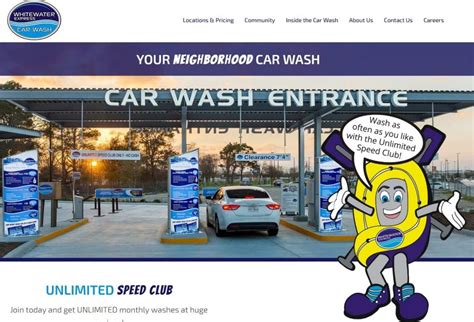 Find a Sparkling Ride in Minutes: Unveiling the Convenience of Whitewater Car Wash Locations