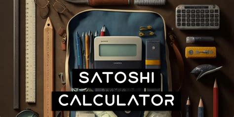 Find a reputable satoshi calculator: