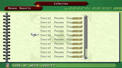 Find the Secret Ansem Reports: