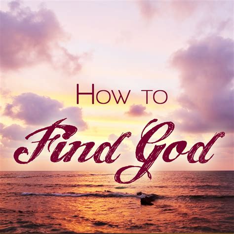 Finding God Epub