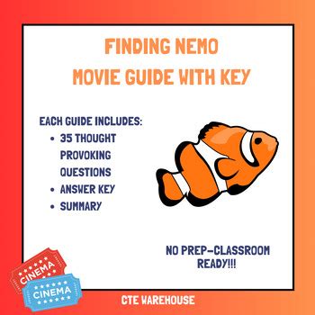 Finding Nemo Answer Key PDF