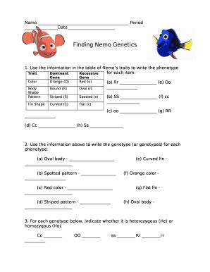 Finding Nemo Worksheet Answers Glencoe Epub