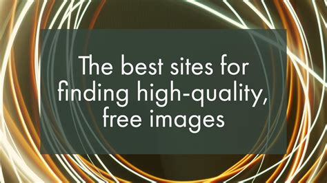 Finding high-quality images: