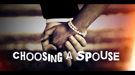 Finding the One Thinking Differently About Choosing a Spouse Doc