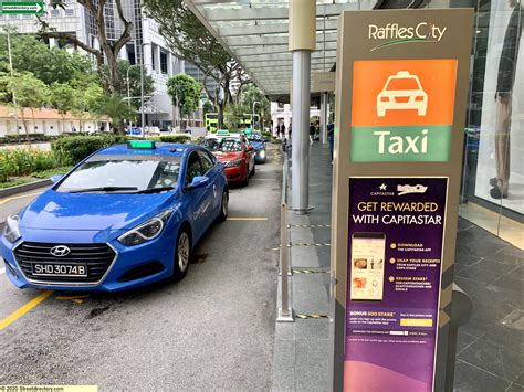 Finding the Raffles City Taxi Stand