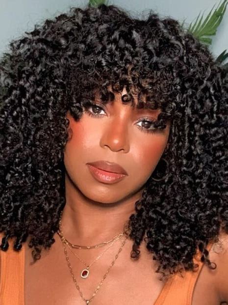 Fine Hair Wigs For African American With Bangs 14" Kinky Wigs 2025: The Ultimate Guide