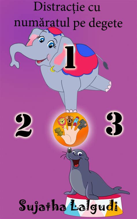 Finger Counting book in Romanian-A Picture book for Children