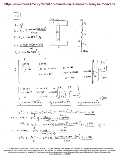 Finite Element Analysis By Saeed Moaveni Solution PDF