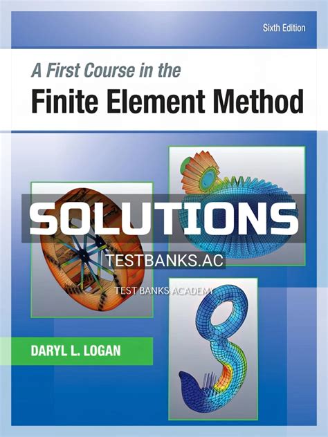 Finite Element Method Logan Solution Manual Ebook Reader