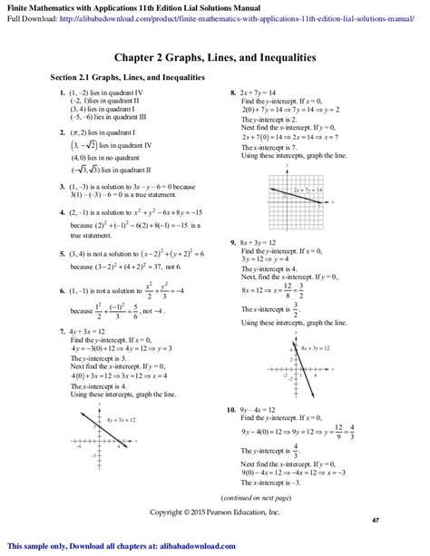 Finite Mathematics And Its Applications Answers Kindle Editon