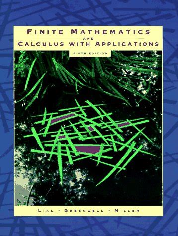 Finite Mathematics and Calculus With Applications 5th Edition Kindle Editon